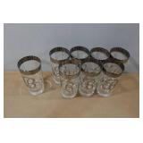 *8* Drinking Glasses "B"
