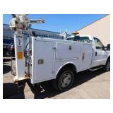 2006 Ford F350  XL 4WD Super Duty Utility Truck with Western Plow