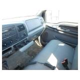 2006 Ford F350  XL 4WD Super Duty Utility Truck with Western Plow