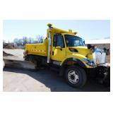 2009 International 7400 Plow Dump Truck