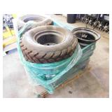 4 - Firestone Turf and Field Rims and Tires