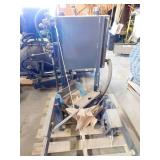 Sweepster Broom Attachment with Hydraulic Pump