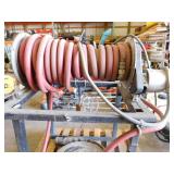 Powered Hose Reel with 1" hose