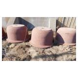 3 - Concrete Planters