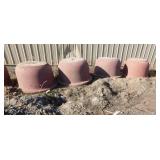 4 - Concrete Planters