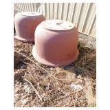 4 - Concrete Planters