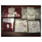 50 BRAND NEW, TREND LABS - CRIB SHEETS AND STORAGE CADDIES - NO RESERVE!!!!!