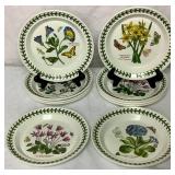 Portmeirion Botanic Garden 7.25" Bread and Butter Plates - set of 10