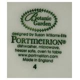 Portmeirion Botanic Garden 7.25" Bread and Butter Plates - set of 10