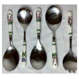 Portmeirion Botanic Garden Spoon Rest and Serving Utensils