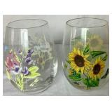 Portmeirion Botanic Garden Coffee Mugs and Stemless Glasses