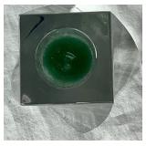 Pair of Orrefors Tornado Crystal Candlesticks 6.5" Tall - Signed and  Orrefors Ice Cube Votive Candle Holder