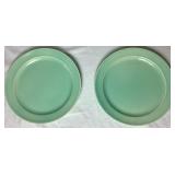 Vintage Lu-Ray Pastels - Set of 8 - 9" Dinner Plates (2 Yellow, 2 Pink, 2 Blue, 2 Green)
