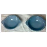 Vintage Lu-Ray Pastels - Set of 10 - 7" Cereal Bowls ( 2 Yellow - one with chip, 3 Pink, 2 Blue, 3 Green)