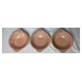 Vintage Lu-Ray Pastels - Set of 10 - 7" Cereal Bowls ( 2 Yellow - one with chip, 3 Pink, 2 Blue, 3 Green)