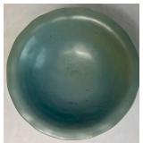 Red Wing Pottery M-5007 Garden Line Pedestal Compote Bowl 1957