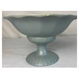 Red Wing Pottery M-5007 Garden Line Pedestal Compote Bowl 1957