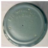 Red Wing Pottery M-5007 Garden Line Pedestal Compote Bowl 1957