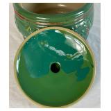 Red Wing Pottery "Dancing Peasants" Lidded Casserole Dish