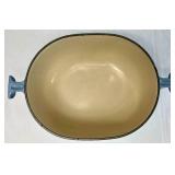 Vintage Le Creuset Enameled Cast Iron Dutch Oven Enzo Mari La Mama 29