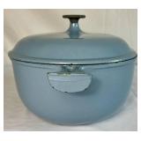 Vintage Le Creuset Enameled Cast Iron Dutch Oven Enzo Mari La Mama 29