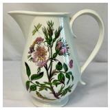 Portmeirion Botanic 1972 Garden Dog Rose Romatic Pitcher 7" and Garden Lilac Pitcher 9"