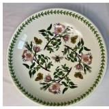 Portmeirion Botanic Garden Pasta Bowl 13" and Chip and Dip with 5 sections 13.75"