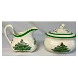 Vintage Spode Christmas Tree Kitchen Essestials