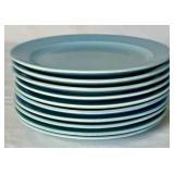 Vintage Lu-Ray Pastels - Set of 32 - 6.5" Salad Plates ( 9 Yellow, 6 Pink, 10 Blue, 8 Green)