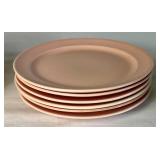Vintage Lu-Ray Pastels - Set of 32 - 6.5" Salad Plates ( 9 Yellow, 6 Pink, 10 Blue, 8 Green)