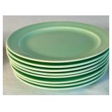 Vintage Lu-Ray Pastels - Set of 32 - 6.5" Salad Plates ( 9 Yellow, 6 Pink, 10 Blue, 8 Green)