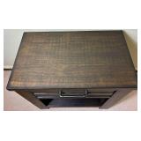 Hayward Queen Bed and Nightstand with Macys Martha Stewart Bedding