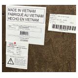 Hayward Queen Bed and Nightstand with Macys Martha Stewart Bedding