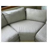 Artemis 3 Piece Sectional Couch with Pier 1 Pillows