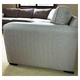 Artemis 3 Piece Sectional Couch with Pier 1 Pillows