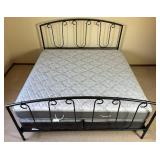 Wrought Iron King Headboard & Footboard