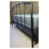 Wrought Iron King Headboard & Footboard