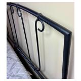 Wrought Iron King Headboard & Footboard