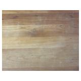 9 Drawer Cherry Stained Lowboy Dresser