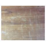 9 Drawer Cherry Stained Lowboy Dresser