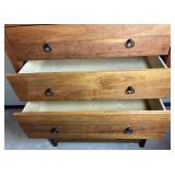 7 Drawer Cherry Stained Highboy Dresser