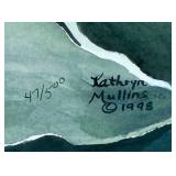 Kathryn Mullins 1998 Artpiece of Calla Lillies