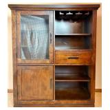 Highboard Bar Cabinet 46.75" W x 56" H x 16.25" D