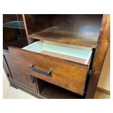Highboard Bar Cabinet 46.75" W x 56" H x 16.25" D
