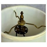 Vintage Hand Carved Alabaster Lamp