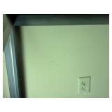 Glass Top Square Table With Metal Base