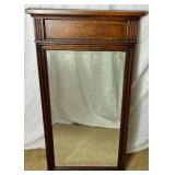 Vintage Wooden Wall Mirror