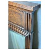 Vintage Wooden Wall Mirror