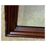 Vintage Wooden Wall Mirror