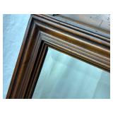 Vintage Wooden Wall Mirror